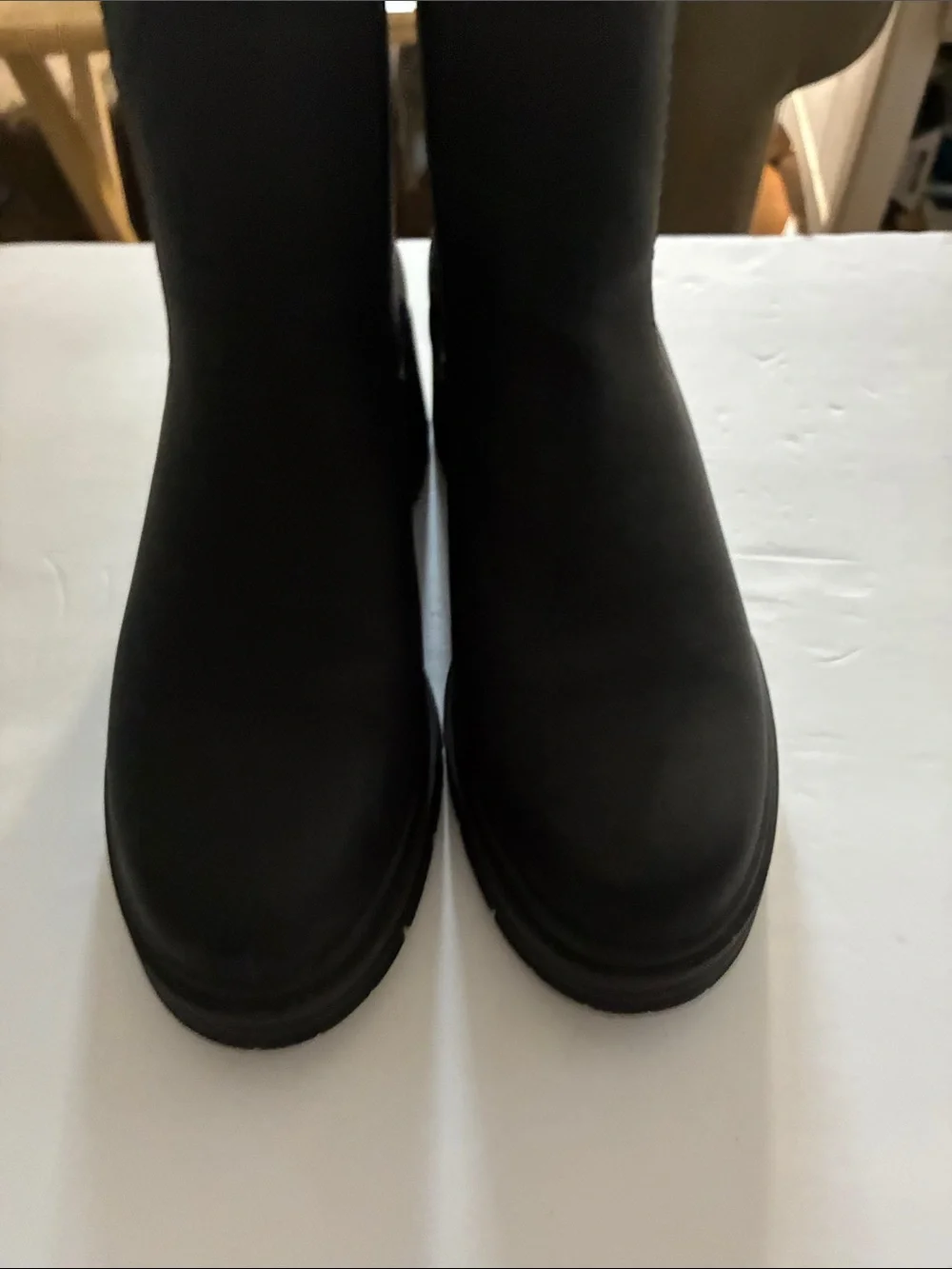 Black Women's Chelsea Boots - Classic Slip-On Style, Cliff by White Mountain